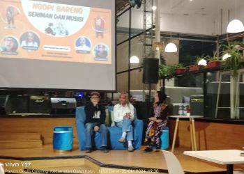 7KeysNetwork Gelar Acara Ngopi Bareng Seniman dan Musisi,  Dihadiri Cawabup Nomer Urut Dua,  Putri Karlina