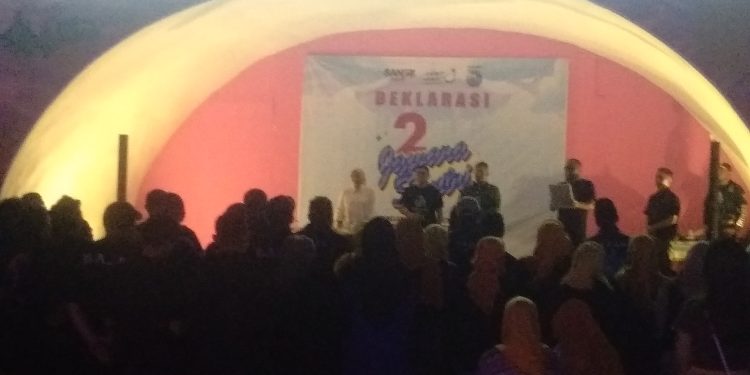 Jawara Santri Deklarasi Dukung Pasangan Syakur – Putri