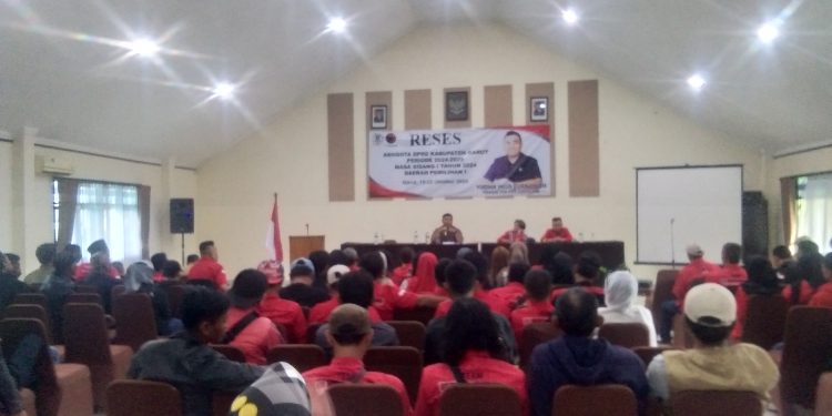 Yudha Gelar Reses,  Dihadiri oleh SKPD Terkait Supaya Sinkron dengan Aspirasi Masyarakat