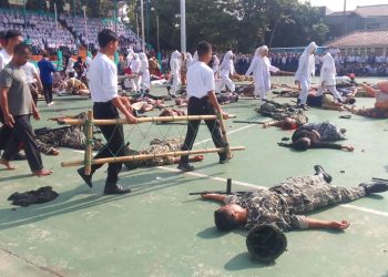 Peringati Hari Pahlawan,  SMKN 2 Garut Gelar Aksi Teaterikal 10 November
