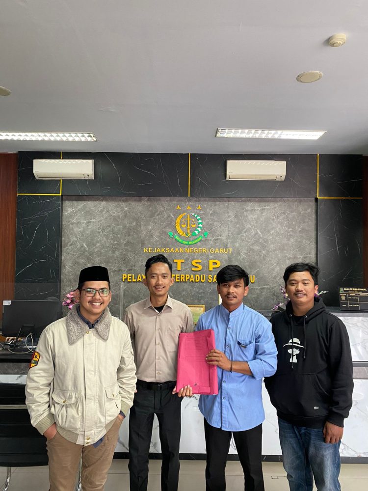 GMKG Datangi Kejari Garut Laporkan Dugaan Tindak Pidana Penyalahgunaan Wewenang dan Tindak Pidana Korupsi pada Pengangkatan Direksi Perumda Tirta Intan Garut