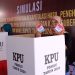 KPU Garut Gelar Simulasi Pemungutan dan Penghitungan Suara Pilkada 2024 di TPS 9 Langensari