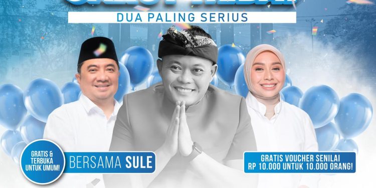Kampanye Akbar Syakur-Putri Digelar Gratis, Awas Ada Sule!