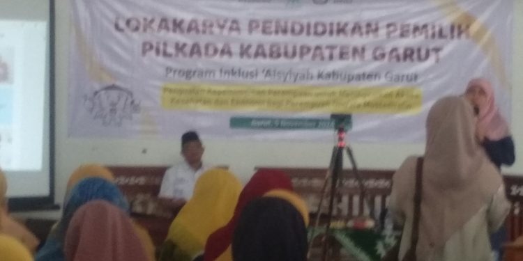 PD Aisyiyah Kabupaten Garut Gelar Lokakarya Pendidikan Pemilih Pilkada Melalui Program Inklusi
