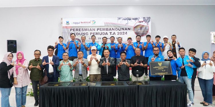 Pj. Bupati Garut Resmikan Gedung Pemuda di Kabupaten Garut