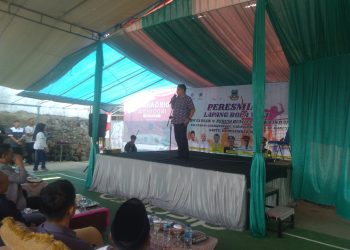 Lapang Bola Voli Warga Blok 4 RW 13 Perum Cempaka Diresmikan Bupati Terpilih