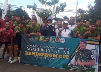 Sebanyak 70 Tim Ikuti Turnamen Bola Voly Ngabuburit Dandenpom Cup  ke XII, Dihadiri Ketua PBVSI Siti Muffatahah