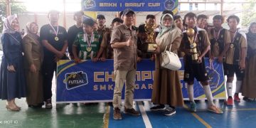 Sekolah Asal Band VoB ini Dicukur SMPN 2 Bayongbong di Laga Final Futsal SMKN 1 Garut Cup