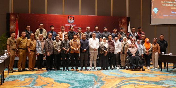 Evaluasi Pilkada 2024, KPU Garut Bahas Penurunan Partisipasi Pemilih