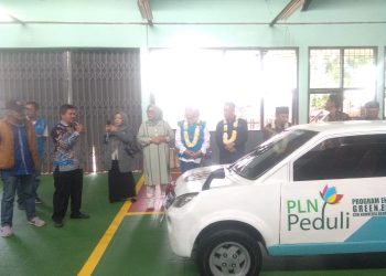 PT PLN (Persero) UID Jabar Resmikan Program Ekosistem Green Energi Konversi Kendaraan Listrik yang Digelar di SMK Negeri 2 Garut