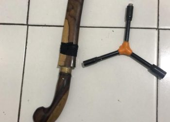 Polsek Tarogong Kaler Bersama Warga Gagalkan Aksi Curanmor