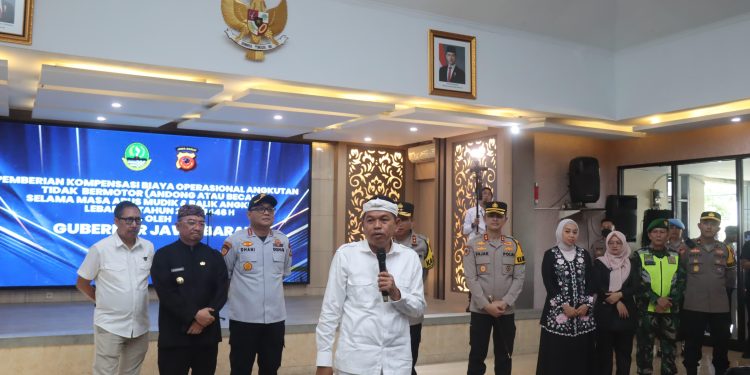 Gubernur Jawa Barat berikan Kompensasi Biaya Operasional untuk Tukang Andong dan Becak Selama Arus Mudik Lebaran 2025