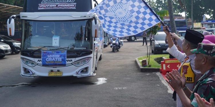 Gelar Mudik Gratis, Polres Garut Siapkan 3 Bus Buat Pemudik