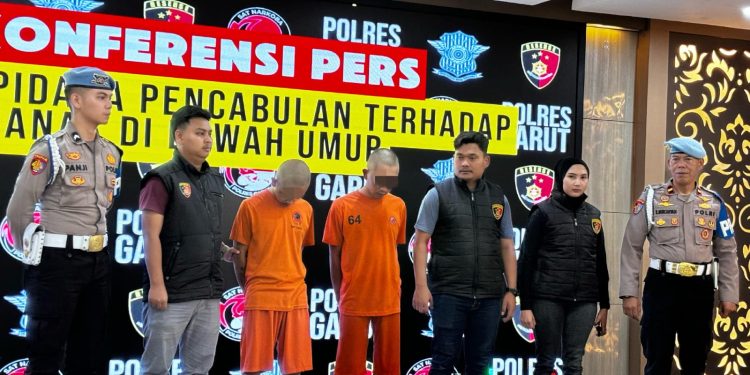 Polres Garut Tangkap Keluarga Bejad yang Cabuli Anaknya Sendiri