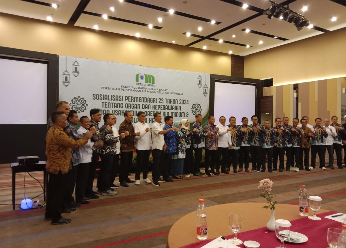 Direksi PDAM Garut Hadiri Rapat Koordinasi dan Sosialisasi Permendagri di Bekasi