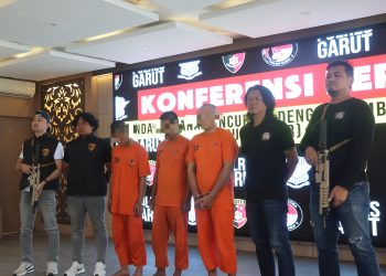 Polres Garut Tangkap Pelaku Residivis Curanmor Bersenjata