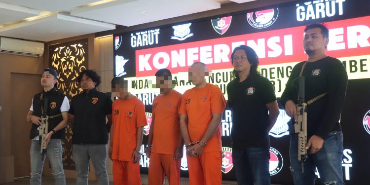 Polres Garut Tangkap Pelaku Residivis Curanmor Bersenjata