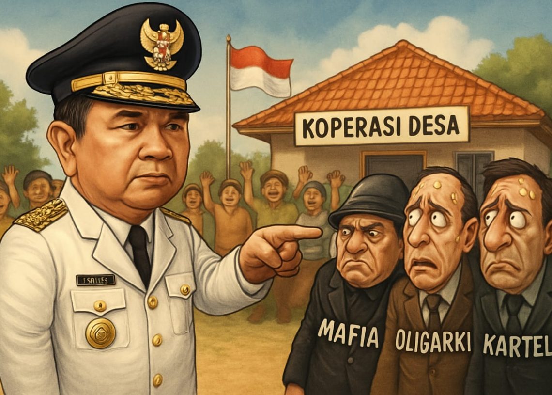 Memahami langkah Bupati Garut,_ *”Pembentukan Kopdes Merah Putih adalah Api Perlawanan Ekonomi dari Desa terhadap oligarki*