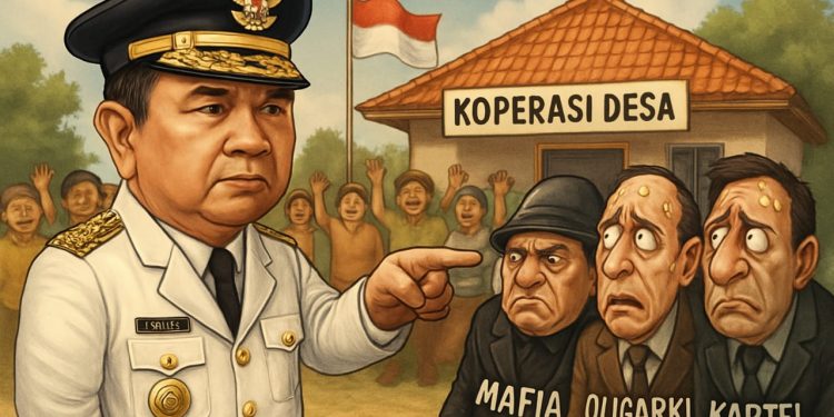Memahami langkah Bupati Garut,_ *”Pembentukan Kopdes Merah Putih adalah Api Perlawanan Ekonomi dari Desa terhadap oligarki*