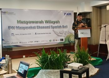 Muswil MES Bali Resmi Dibuka, Teguh Santosa Tegaskan Pentingnya Ekonomi Syariah