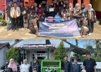 Wujudkan Desa Ramah Lingkungan, Mahasiswa KKN Universitas Garut Edukasi dan Bantu Fasilitas Pengelolaan Sampah di Mekarwangi