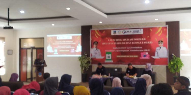 200 Kader KB Se-Kabupaten Garut Hadir Dalam Launching Aplikasi Polisi KB