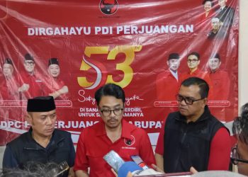 Momen HUT PDI Perjuangan ke-53,  DPC PDI Perjuangan Kabupaten Garut Selenggarakan Tes Para Calon Pengurus PAC