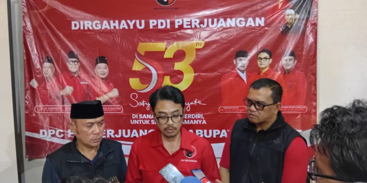 Momen HUT PDI Perjuangan ke-53,  DPC PDI Perjuangan Kabupaten Garut Selenggarakan Tes Para Calon Pengurus PAC