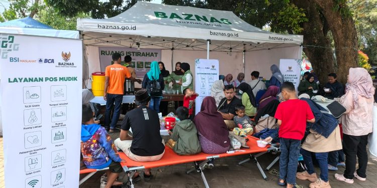 Beri Layanan Gratis, BAZNAS RI Siagakan 21 Pos Mudik pada Arus Balik Lebaran 2026