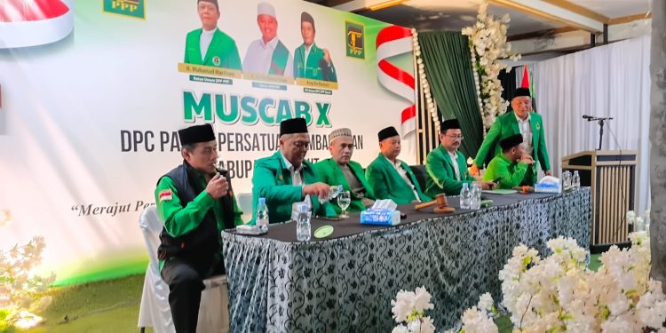 Diwarnai Pembangkangan Sejumlah PAC, Muscab DPC PPP Kabupaten Garut Selesai Lebih Cepat