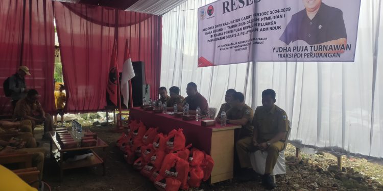 Yuda Reses di Sukagalih, Hadirkan Langsung Pelayanan Publik Ke Masyarakat, Juga Gelar Donor Darah